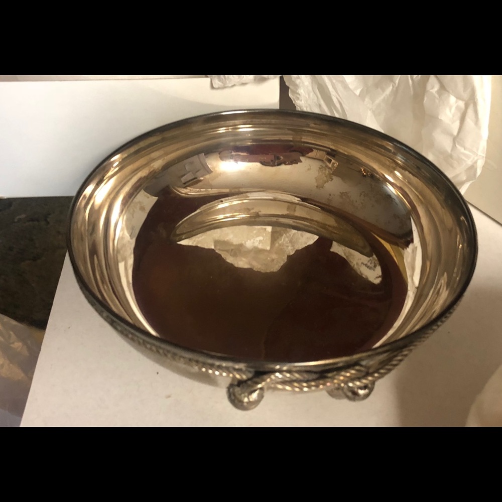🦃 Vintage Silver bowl - Picture 2 of 3
